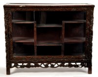 Lot 1216 - A late 19th/early 20th Century Chinese carved...