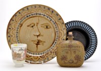 Lot 18 - Gabriel: an earthenware dish, of circular form,...