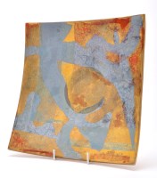 Lot 26 - Tony Laverick: a Studio Pottery slab work...