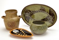 Lot 55 - A group of Studio Pottery by various artists,...