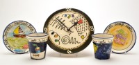 Lot 64 - Julia Roxburgh: two soap dishes and two...