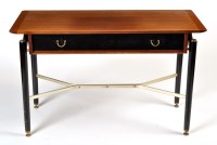 Lot 111 - A G Plan teak veneered and ebonised...