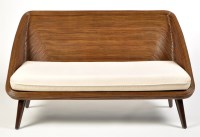 Lot 126 - A 'Tobago' 2 seater love seat and chair in...