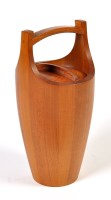 Lot 145 - Jens Quistgaard for Dansk: a large teak ice...