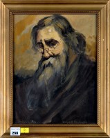 Lot 256 - Norman M*** MacDougall A PORTRAIT OF A BEARDED...