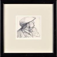 Lot 292 - Norman Stansfield Cornish PORTRAIT OF A MAN...