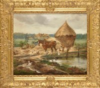Lot 445 - John Falconar Slater A CART HORSE AND POULTRY...