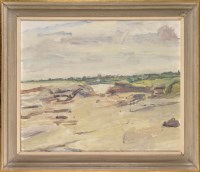 Lot 448 - Richard D*** Lee, RA ''FÉCAMP, NORMANDY: NEAR...