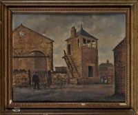 Lot 465 - Herbert Bewick Dees ''OLD SIGNAL CABIN''...