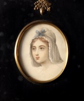 Lot 54 - 19th Century British School A MINIATURE BUST...