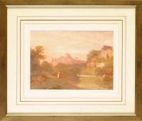Lot 68 - John Varley (1778-1842) ''KNARESBURGH CASTLE''...