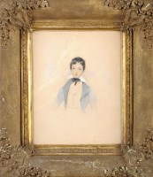 Lot 86 - Edward Hastings (1781-1861) A HALF-LENGTH...
