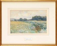 Lot 104 - John Atkinson (1863-1924) ''QUIET PASTURE IN...