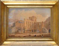 Lot 144 - 19th Century British School A RUINED ABBEY...