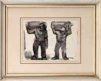 Lot 184 - Josef Herman (Polish/British 1911-2000) ''TWO...