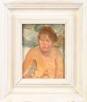Lot 189 - Andrew MacLaren (1941-) ''NUDE TORSO'' with...