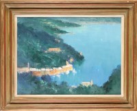Lot 206 - Ian Houston (b1934-) ''MEDITTERANEAN BLUE -...