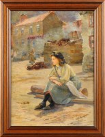Lot 220 - Isabella 'Isa' Thompson (Jobling) (1851-1926)...