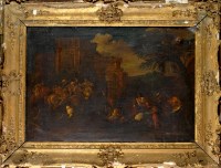 Lot 232 - 18th Century North European School FIGURES IN...