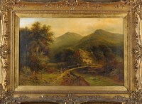 Lot 235 - Walter E*** (19th Century) ''OLD MILL ON THE...