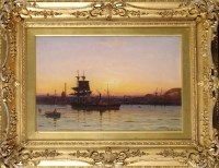 Lot 249 - Duncan Fraser McLea (1841-1916) SUNSET OVER...