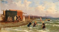 Lot 257 - 19th Century British School BATHERS AND...