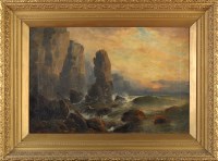 Lot 260 - H*** R*** Hall (19th Century) ''SUNSET...
