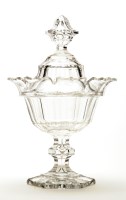 Lot 288 - A Regency honey jar and cover, the domed cover...