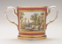Lot 303 - A mid 19th Century presentation claret ground...