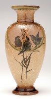 Lot 309 - A Doulton vase by Florence Barlow, decorated...
