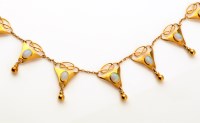 Lot 759 - Murrle, Bennett & Co (1896-1914): a gold and...
