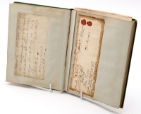Lot 910 - Local early postal interest and signatures, to...