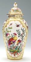 Lot 139 - Royal Worcester 18th Century style, hexagonal...