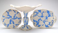 Lot 250 - Parian part dessert service, by T.J. and J....