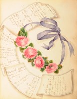 Lot 357 - A 19th Century Commonplace album containing...