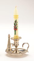 Lot 617 - A Victorian miniature chamber stick, by...