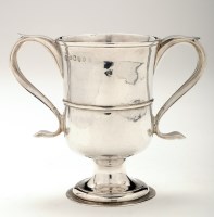 Lot 652 - A George III two-handled loving cup, by John...
