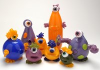 Lot 37 - Emma Green, ''Alien Invasion Party'', eight...