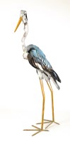 Lot 66 - Peter Sailes A HERON hand-painted metals...