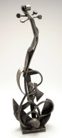 Lot 75 - M*** W*** STYLIZED VIOLIN signed initials...