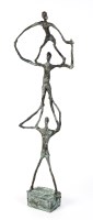 Lot 83 - Michael Speller A TOWER OF THREE ACROBATS...