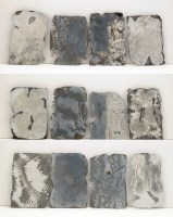 Lot 84 - Rachel Day ''LEAF FORMS'' aluminium wall...