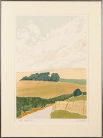 Lot 89 - Barbara Newcomb ''AUTUMN FIELDS'' signed and...