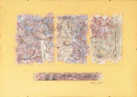 Lot 141 - Lisa Bird TRIPTYCH signed and dated May 1988...