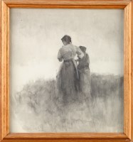 Lot 179 - Circle of Robert Jobling TWO FISHERGIRLS...