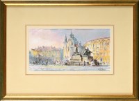 Lot 201 - Walter Holmes AN EASTERN EUROPEAN CITYSCAPE...