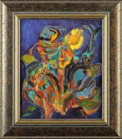 Lot 256 - Karen Phillips ''SUNFLOWER HARVEST'' signed...