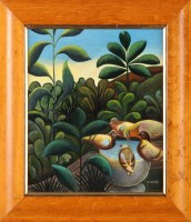 Lot 262 - Jerzy Marek ''THE FOUNTAIN'' signed, inscribed...