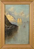 Lot 265 - Antonio Bonini A VIEW ALONG THE ITALIAN...