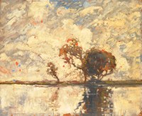Lot 268 - I*** Hainau Christensen A TREE STUDY signed...